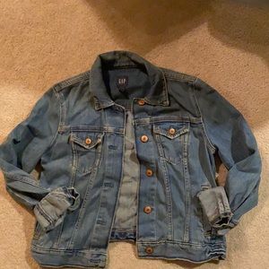 Basic Gap Jean Jacket - Size M